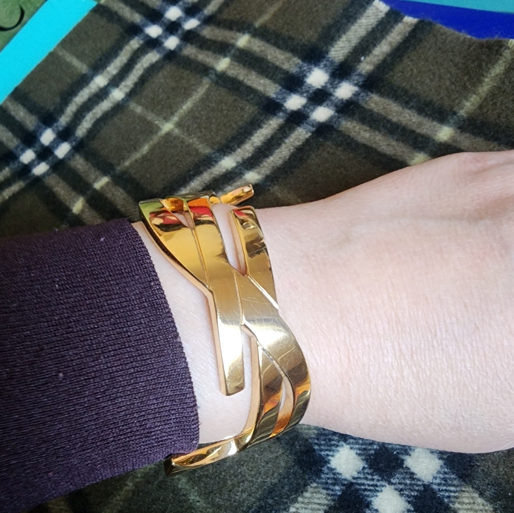 Authentic Yves Saint Laurent Bangle Bracelet